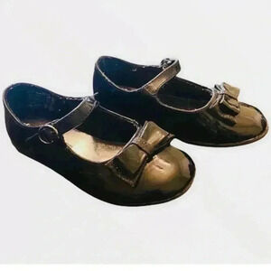 Smartfit Toddler Girl's May Jane Bow Dressy Shoes SZ 8.5